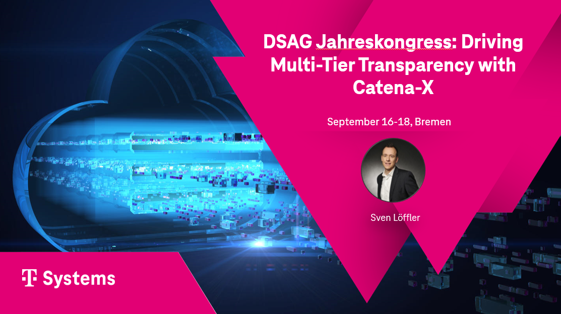 DSAG Jahreskongress: Driving Multi-Tier Transparency with Catena-X