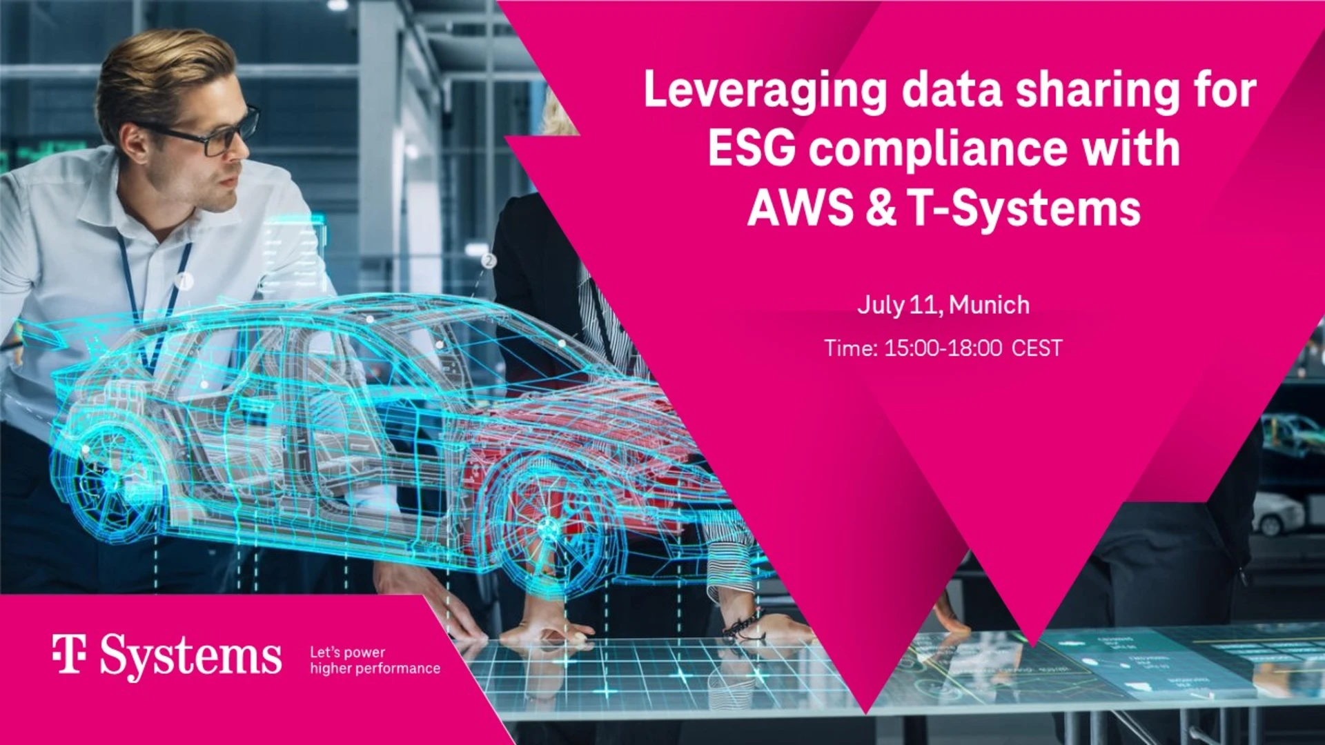 Leveraging data sharing for ESG compliance with AWS & T-Systems | DIH