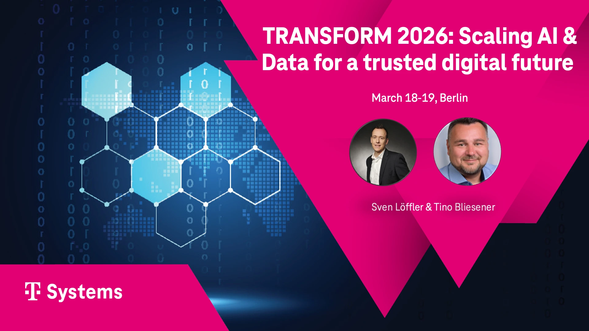 TRANSFORM 2026: Scaling AI & Data for a trusted digital future 