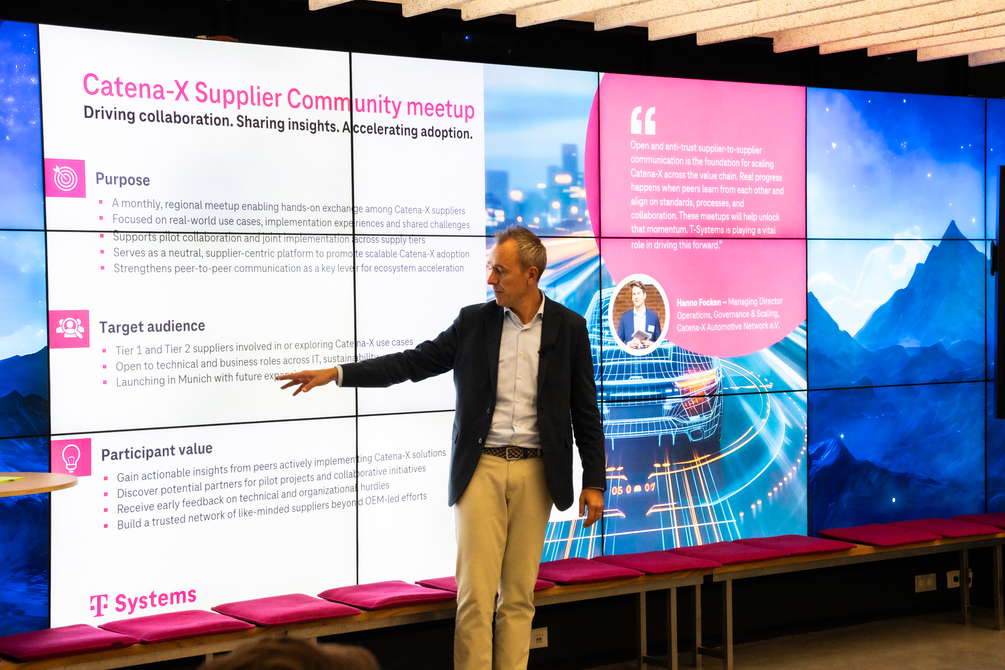 First Catena-X Supplier-to-Supplier Meetup at IAA Mobility 2025