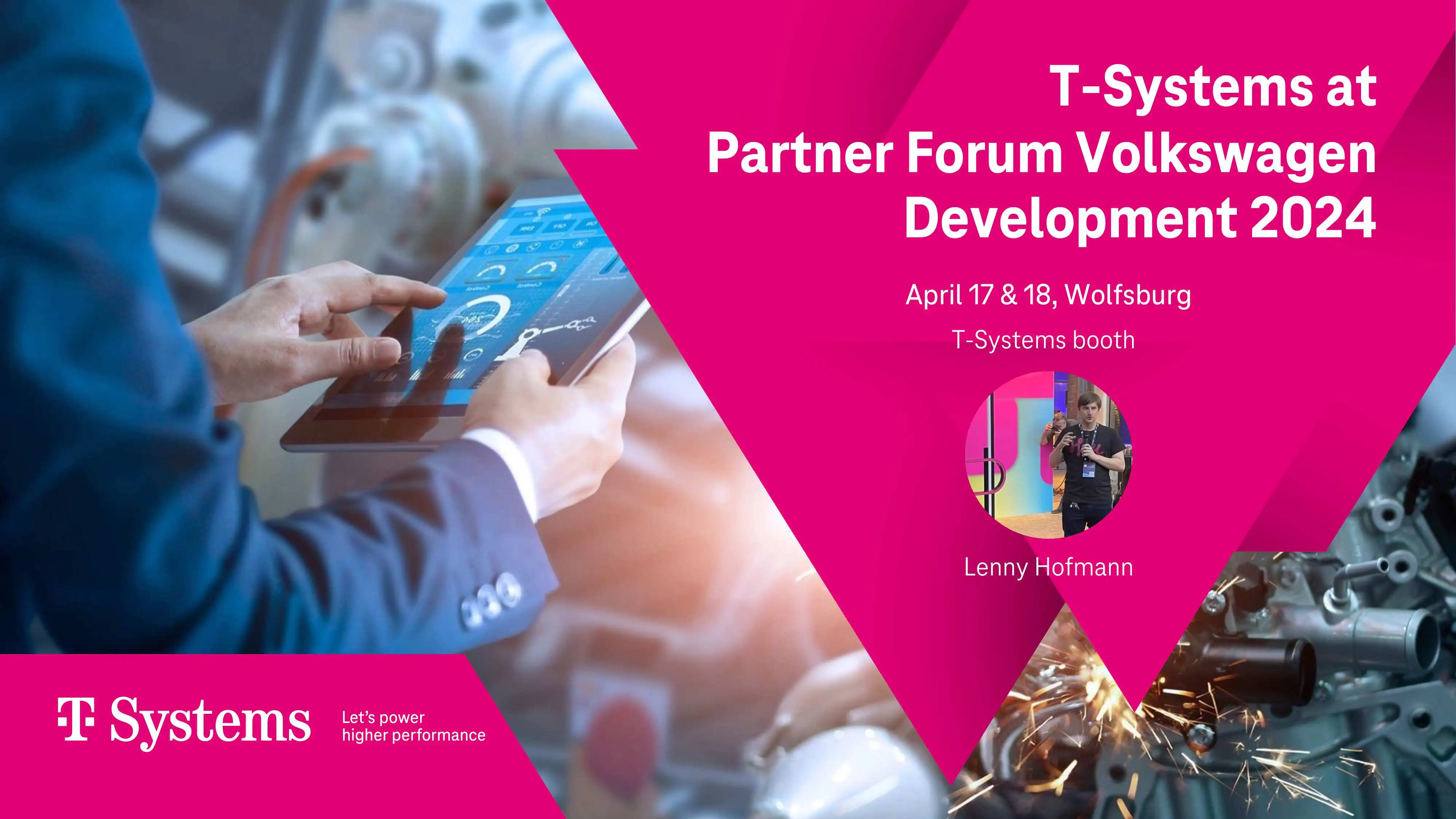 T-Systems at Partner Forum Volkswagen Development 2024  