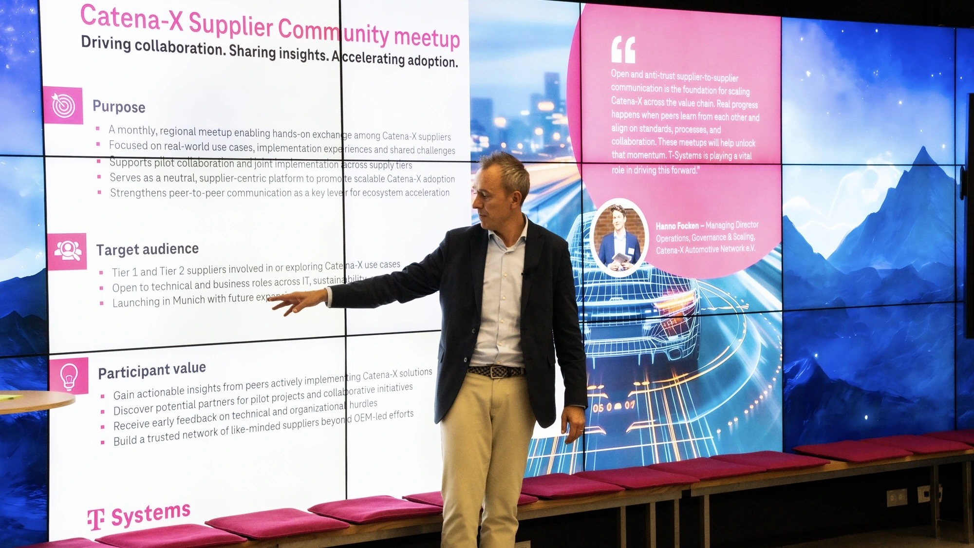 First Catena-X Supplier-to-Supplier Meetup at IAA Mobility 2025